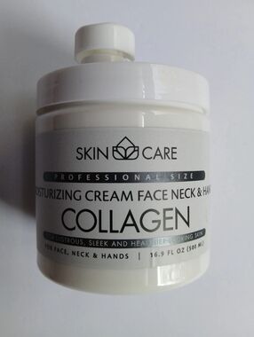 Skin Care Moisturizing Cream For Face Neck Hands With Collagen Made In Isreal
